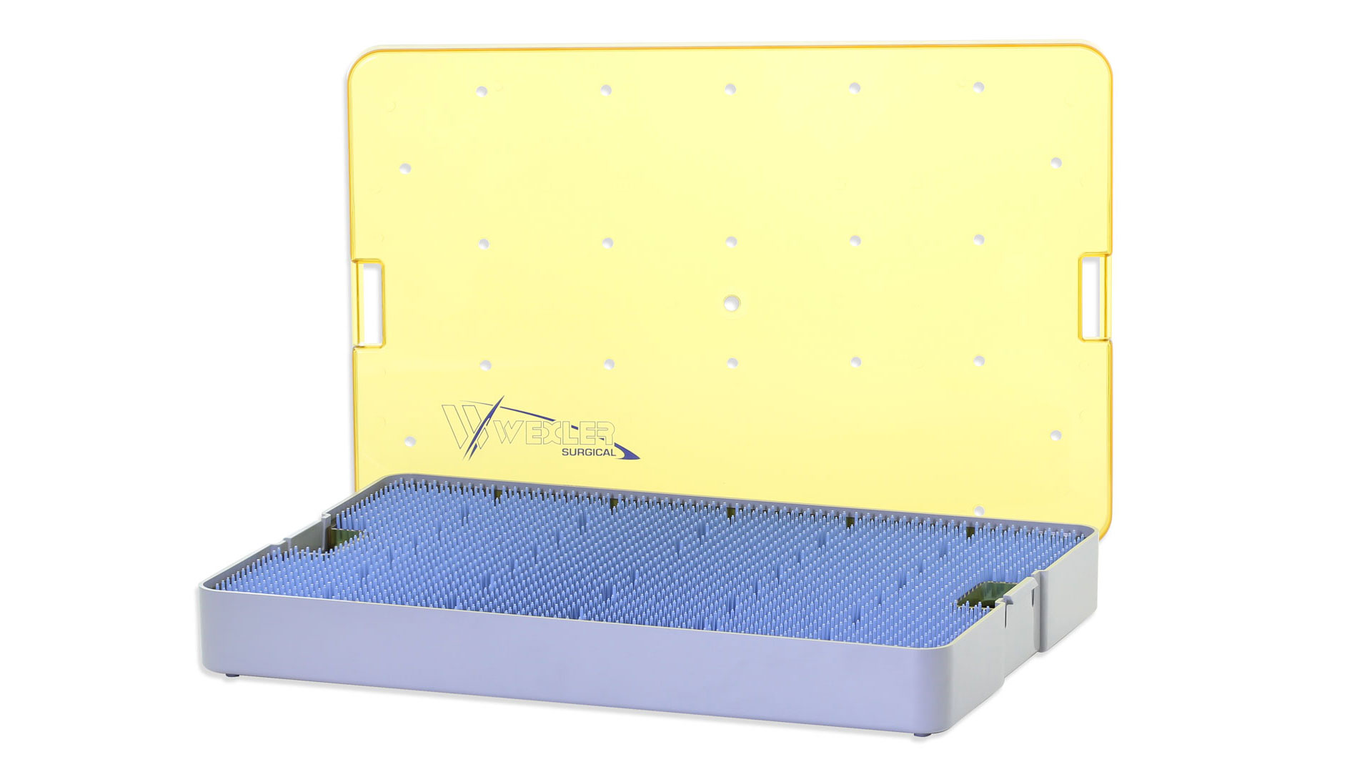 Instrument Sterilization Tray - Includes Deep Base/insert tray/2 Mats/Lid