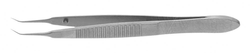 McPherson Forceps - Angled tips w/4mm TC coated tying platform