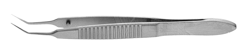 Kelman-McPherson Forceps - Angled tips w/5mm TC coated tying platform