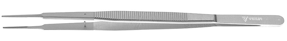 Gerald DeBakey Forceps - Straight 1mm tips