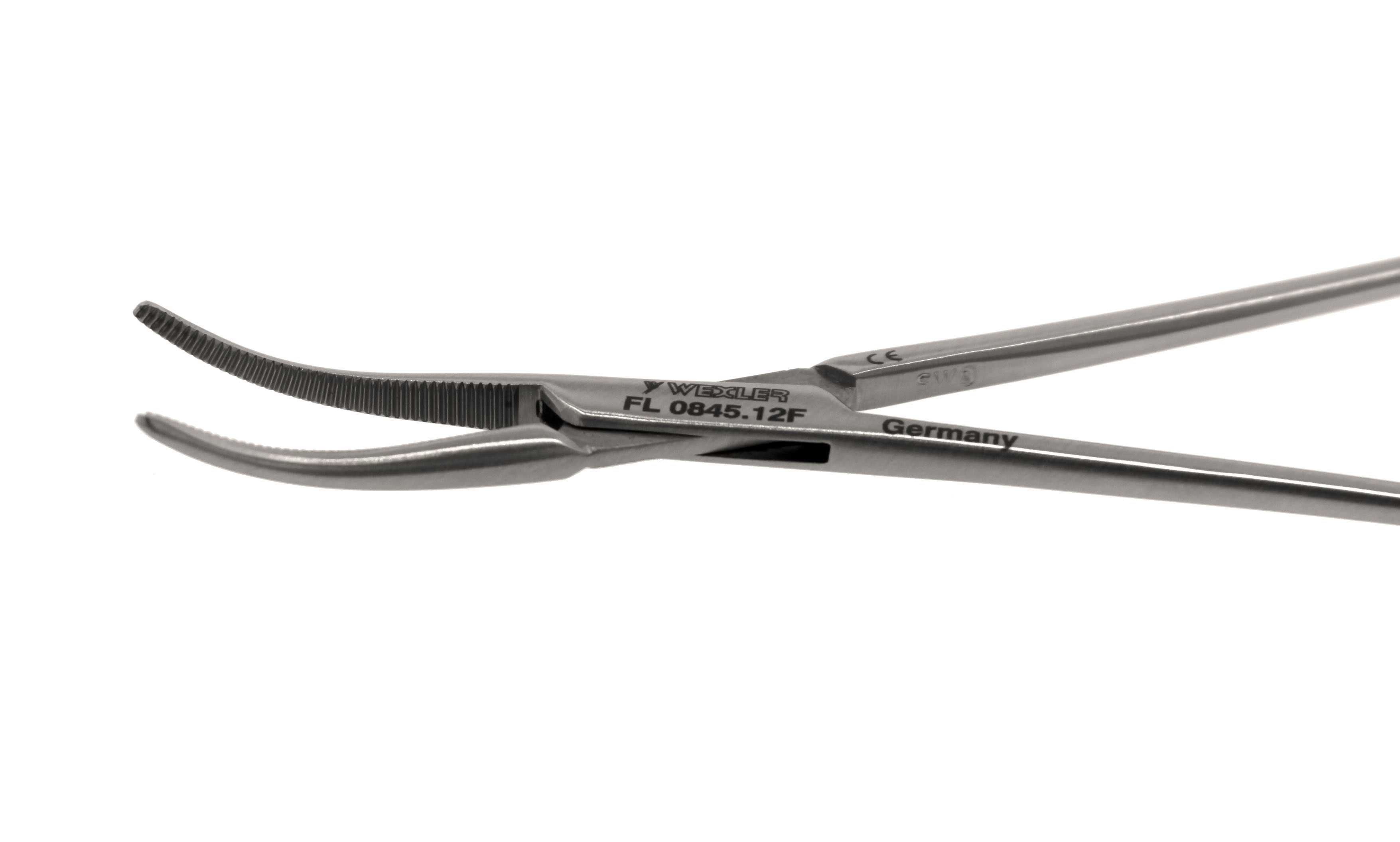 Vascular (Mosquito) Forceps Curved Delicate serrated jaws, Stainless