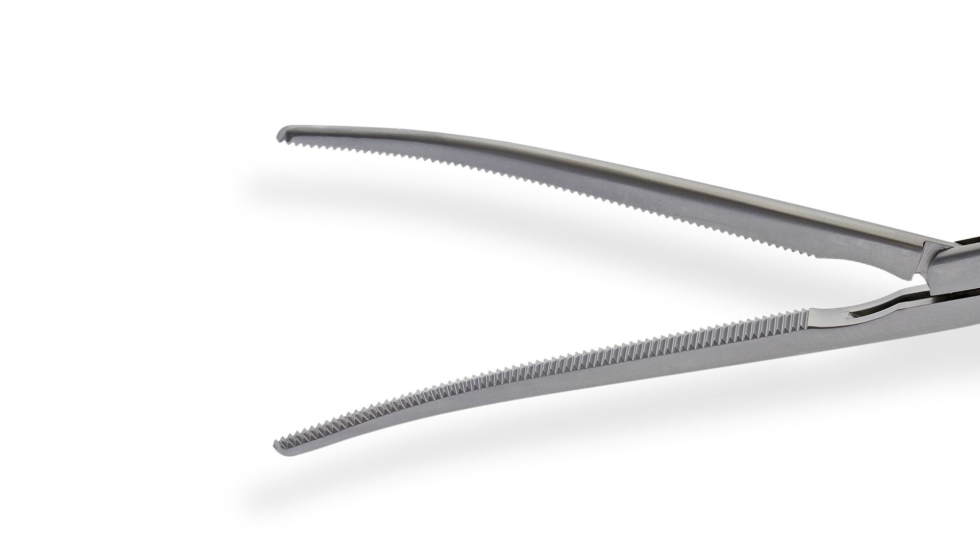 VATS Curved Dissector – Serrated jaws