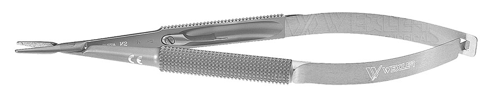 Jacobson Micro Needle Holder - Straight TC coated jaws