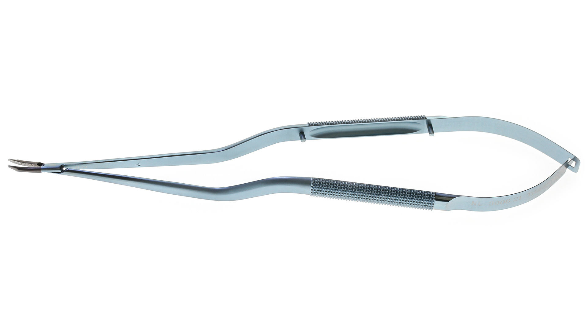 Wexler Surgical Micro Needle Holder Curved down TC co...