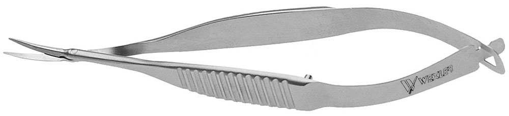 McPherson-Vannas Capsulotomy Scissors - Curved long blades