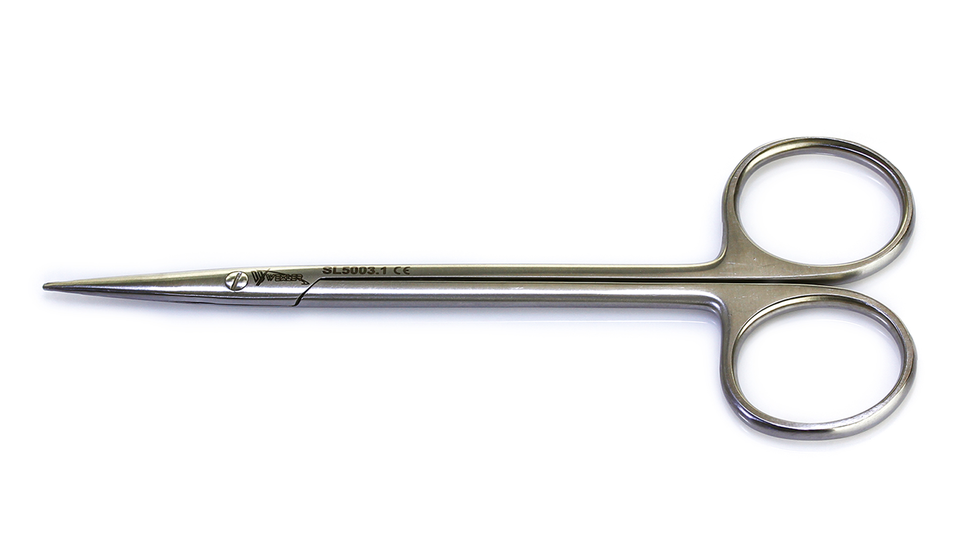 Lexer-Baby Scissors 4 (10cm), Straight, Blunt/Blunt, Stainless Steel -  Delasco
