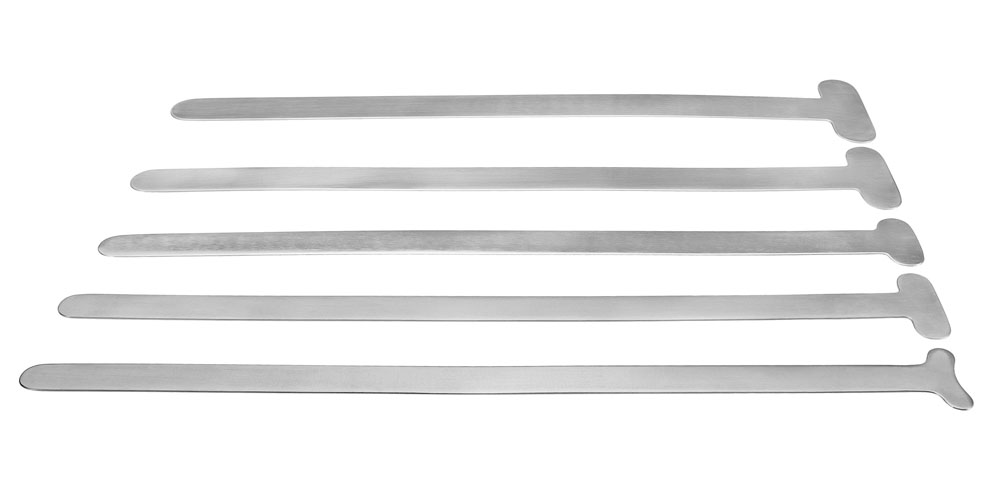 Neonatal T Ribbon Retractor 2.5cm U Shaped End, 1.1cm Width